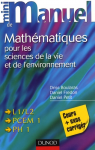 Mini manuel de Mathématiques pour les sciences de la vie et de l'environnement vignette