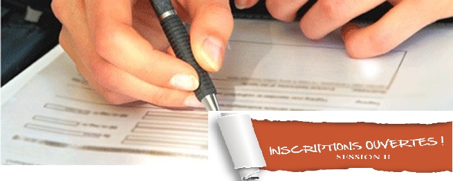 Inscription Session II