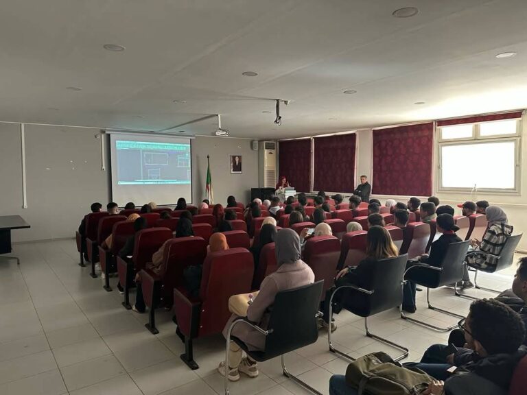 Conférence du Mme BESSABER Nacera, consultante en construction civile