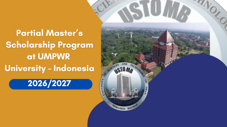 Scholarship Opportunity in Indonesia (UMPWR)
