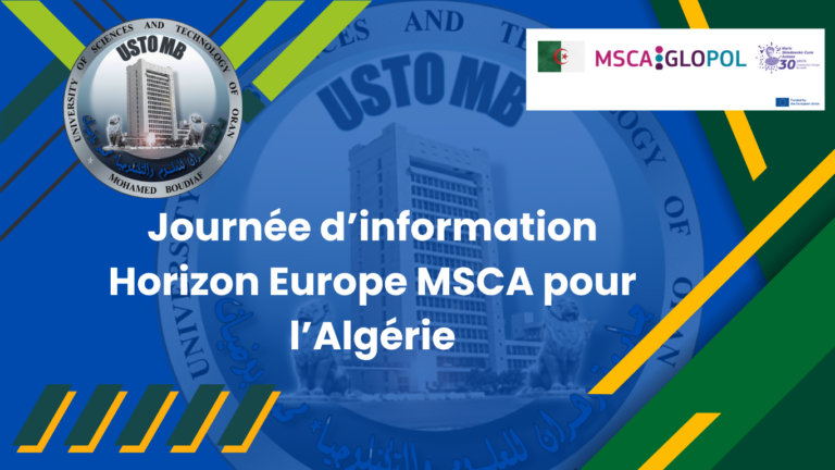 Horizon Europe MSCA pour l’Algérie