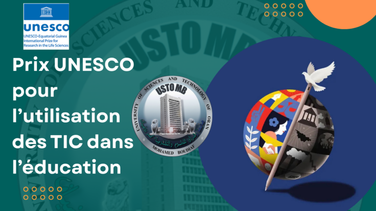 Prix UNESCO pour l’utilisation des TIC dans l’éducation