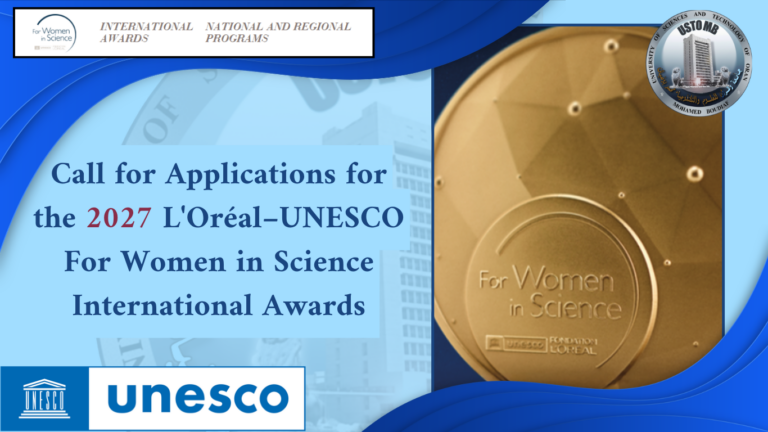 Call for Applications for the L’Oréal–UNESCO International Awards