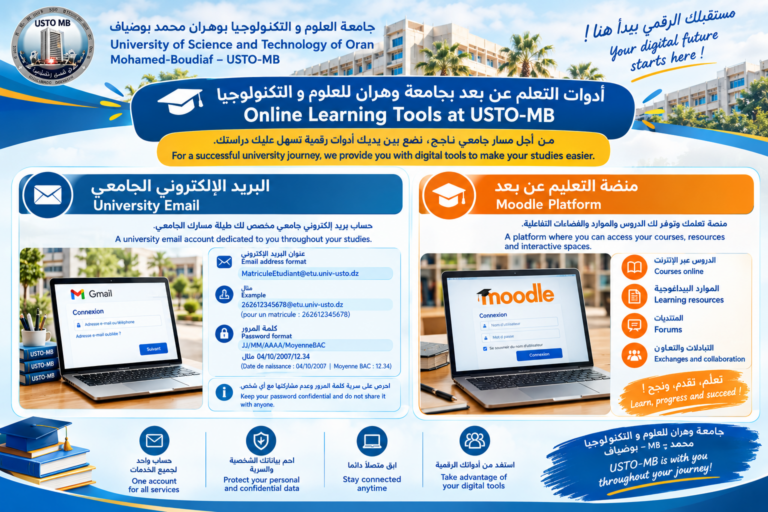 Comment accéder à l&rsquo;adresse mail et à la plate-forme E-learning